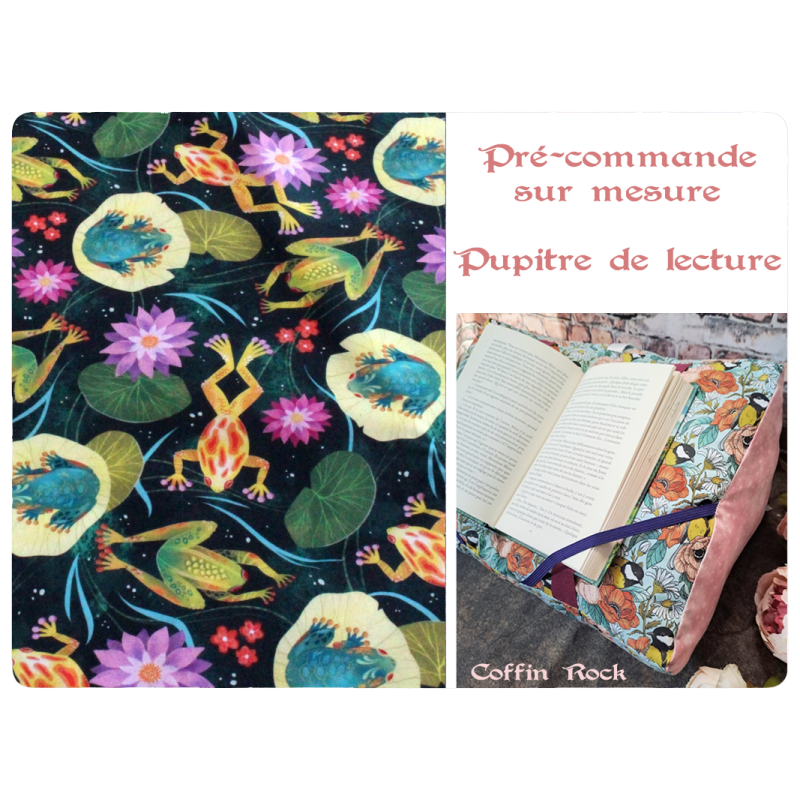 pré-commande grenouilles - pupitre de lecture