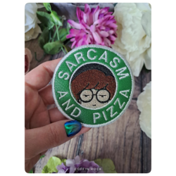 Sarcasm and pizza - patch