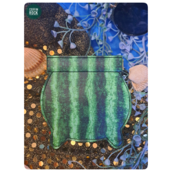 chaudron pastèque porte-monnaie de poche