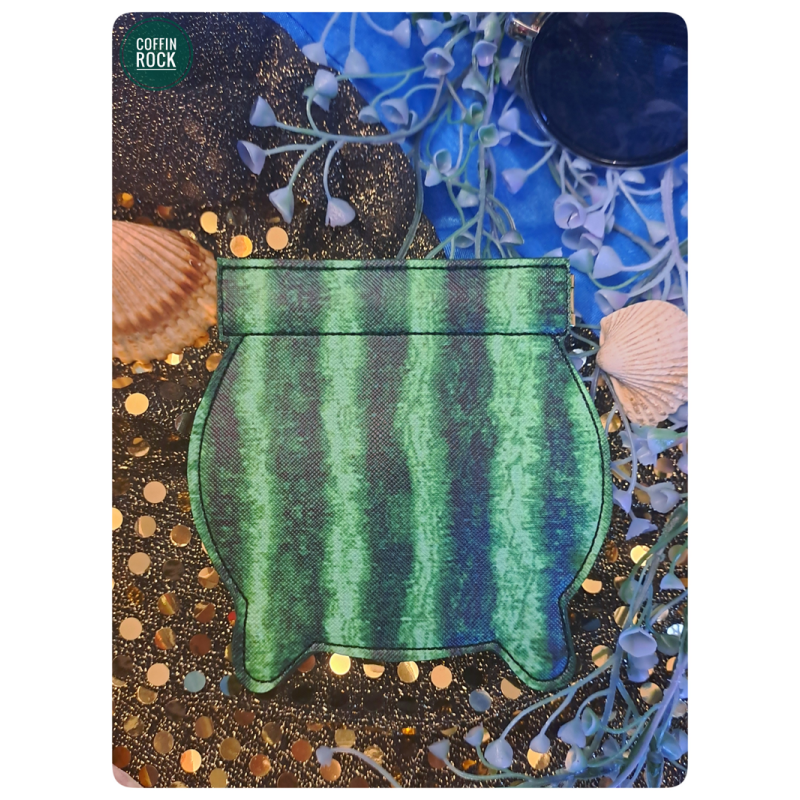 chaudron pastèque porte-monnaie de poche