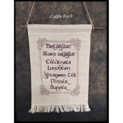 bannière horaire de repas de hobbit