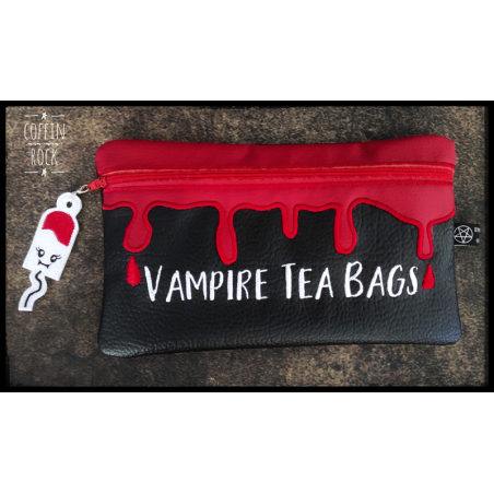 imperméable Grande Pochette Vampire Tea Bags