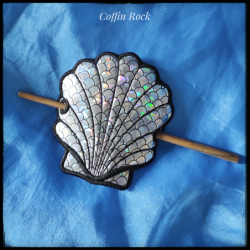 coquillage - broche à cheveux