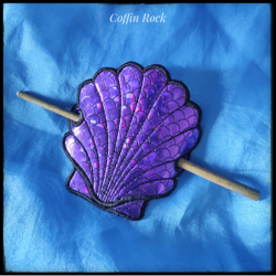 coquillage - broche à cheveux