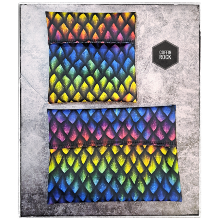 Etui imperméable écailles multicolores