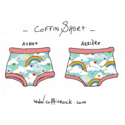 XXS - BIO CoffinShort cute - culotte menstruelle