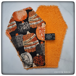 citrouilles victoriennes - lingettes démaquillantes lavables