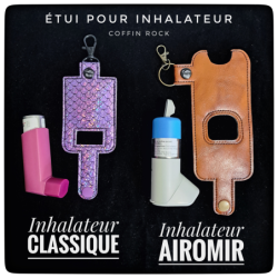 AIRomir-ECAILLE sur mesure - étui pour inhalateur