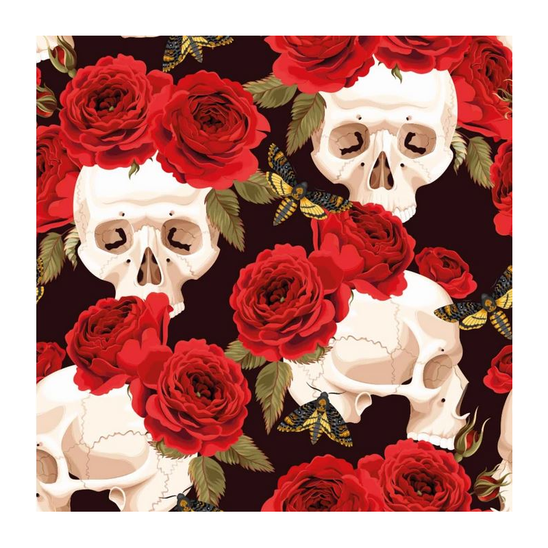 skull'n'roses - pré commande - Bouclier moelleux absorbant
