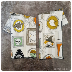 halloweenie : mouchoirs en tissus