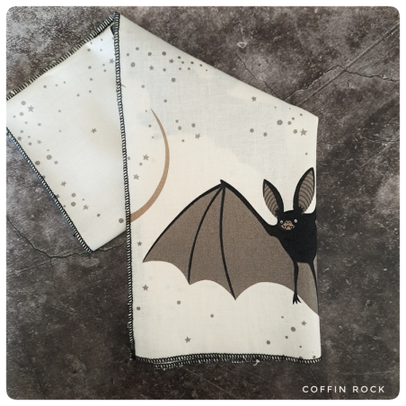 chauve-souris : mouchoirs en tissus
