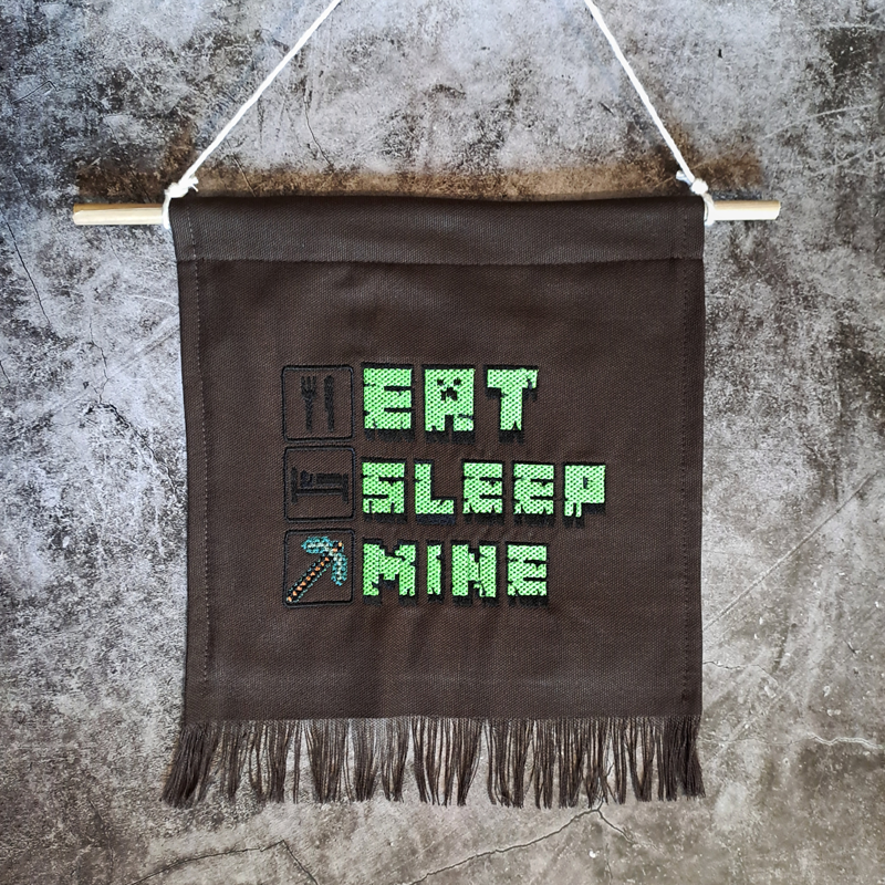 Eat Sleep Mine - bannière