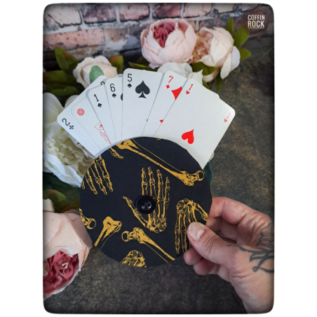 Ossements - porte-cartes à jouer