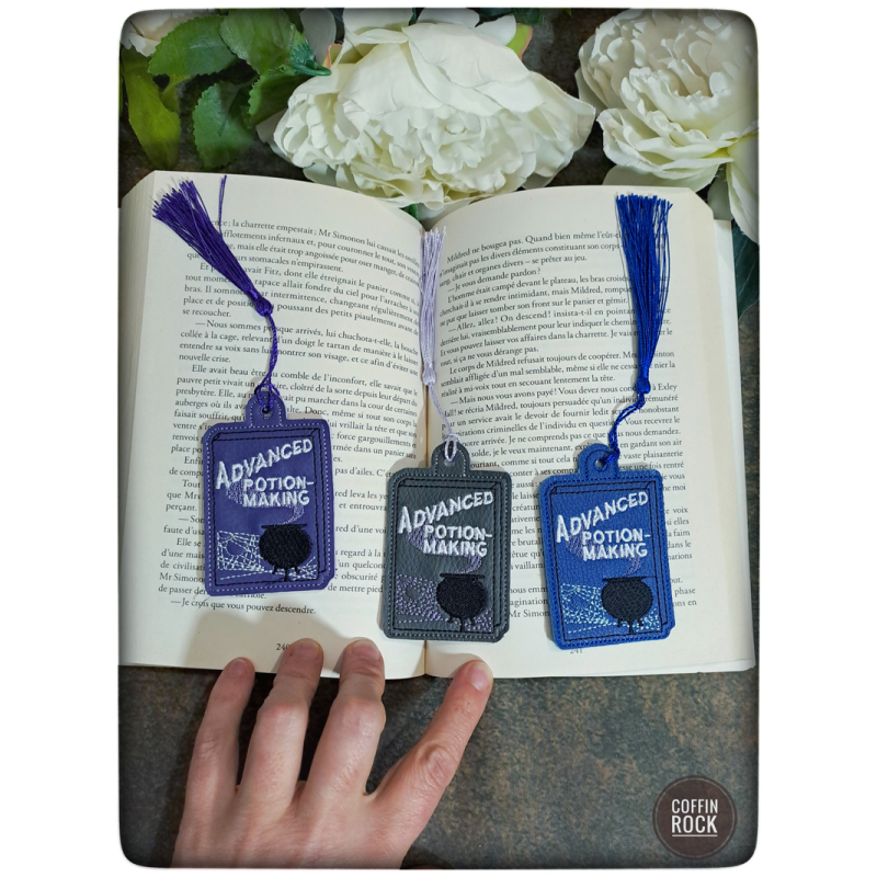 marque page livre de potions