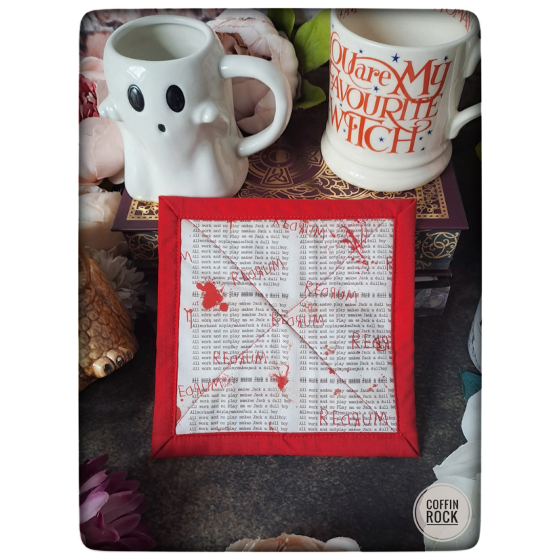 Redrum : tapis cosy pour tasse ou théière