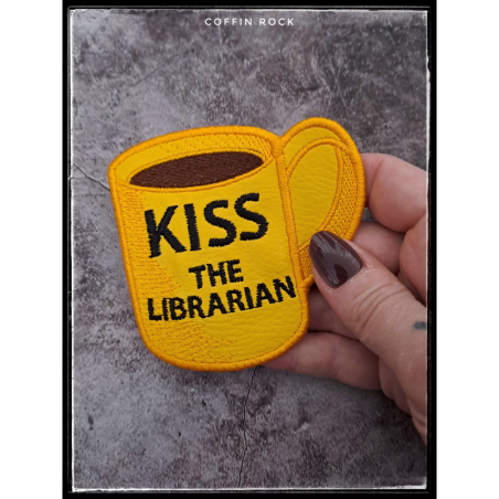 Kiss the librarian - café - Buffyverse - patch