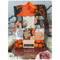 PATCHWORK pique-nique d'automne - MOYENNE pochette LEXICON