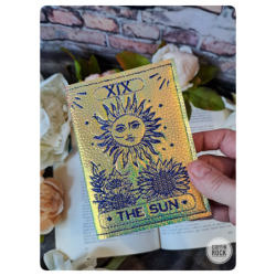 Housse de carnet carte de tarot - the sun