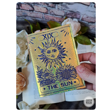 Housse de carnet carte de tarot - the sun