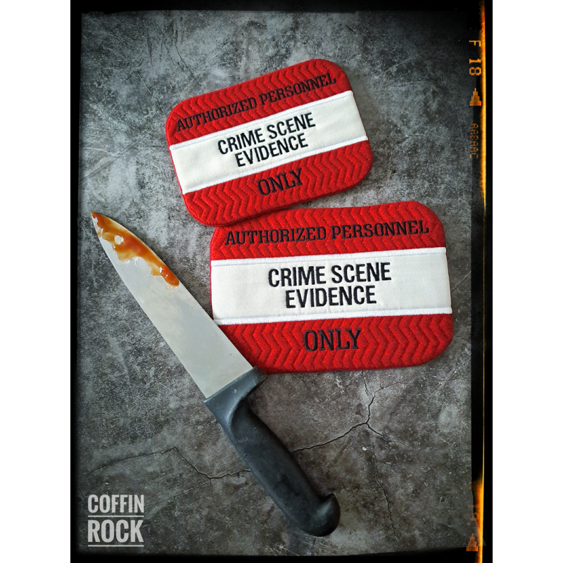 Crime Scene : tapis cosy pour tasse