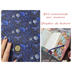 pré-commande chat nocturne - pupitre de lecture