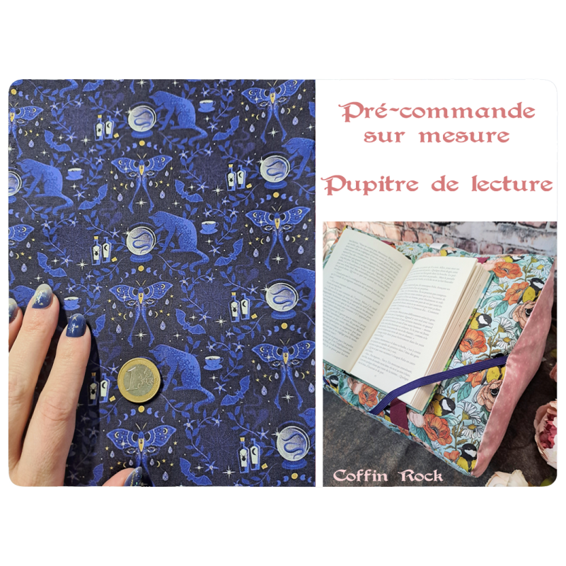 pré-commande chat nocturne - pupitre de lecture