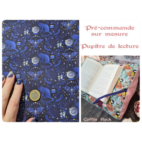 pré-commande chat nocturne - pupitre de lecture