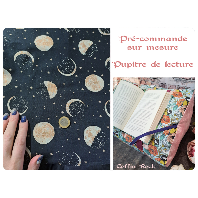 pré-commande lune - pupitre de lecture