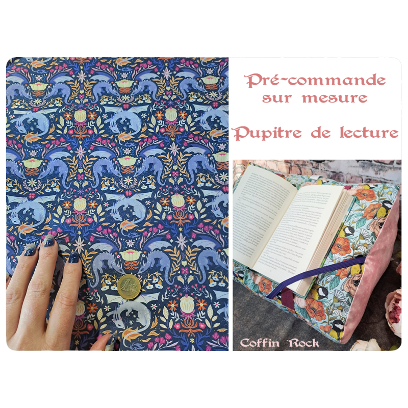 pré-commande dragons violets - pupitre de lecture