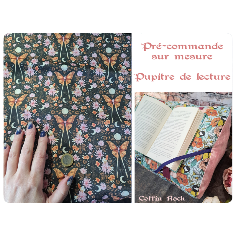 pré-commande papillons magiques - pupitre de lecture