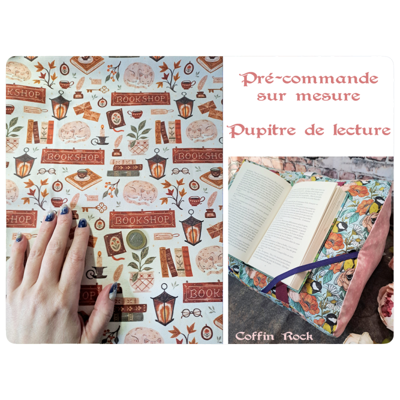 pré-commande cosy bookshop - pupitre de lecture