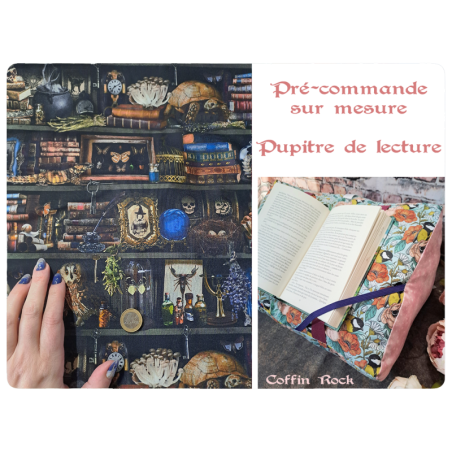 pré-commande dark academia - pupitre de lecture