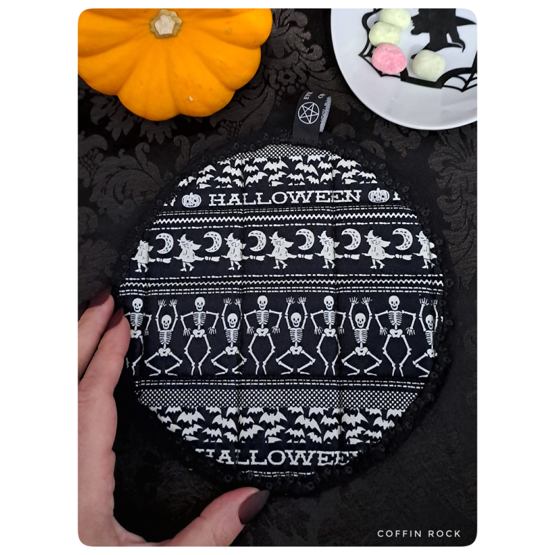 l'halloween - sous tasse moelleux