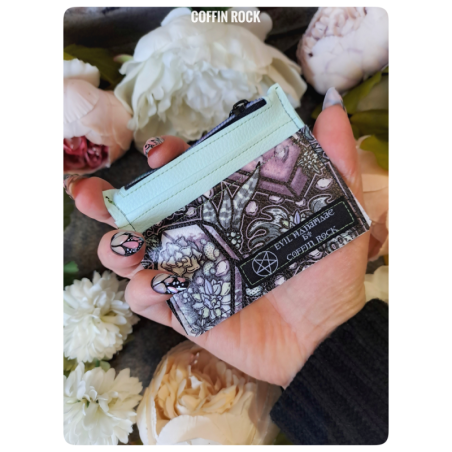 cercueil terrarium - porte-monnaie de poche