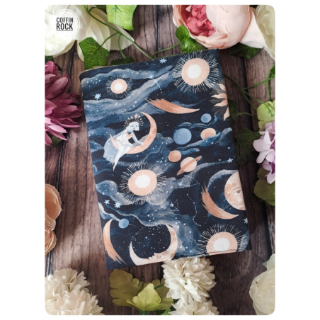 sorcière de la lune  - Housse de livre adaptative